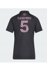 Inter Miami Casemiro #5 Fotballdrakt Borte Klær Dame 2026-27 Korte ermer